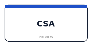 CSA logo